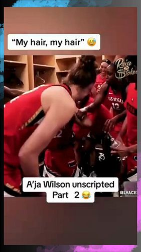 A'ja Wilson is wild 

......

A'ja Riyadh Wilson (/ˈeɪʒə/ AY-zhə; born August 8, 1996)[1] is an American professional basketb...