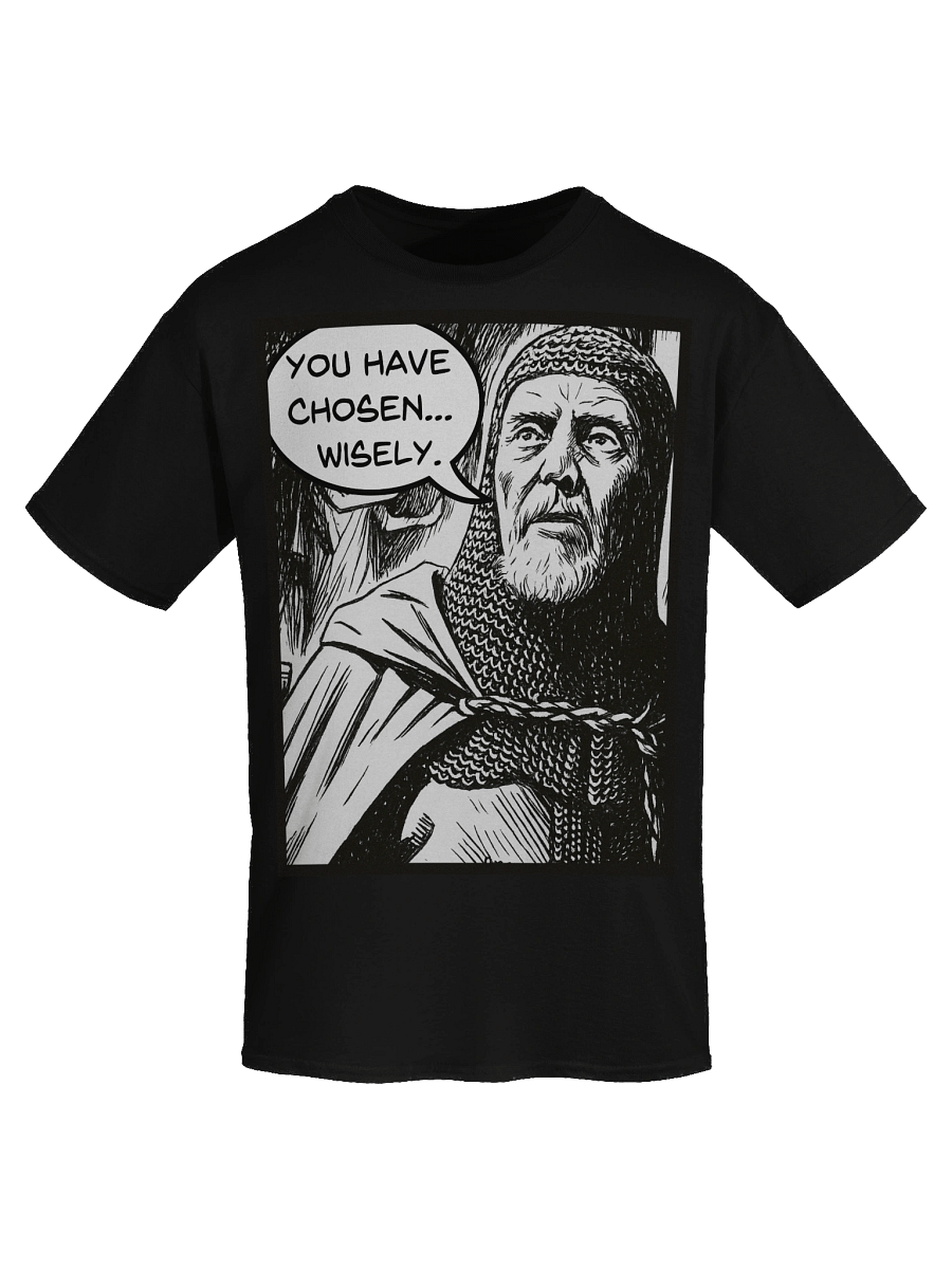 Indiana Jones inspired You Have Chosen... Wisely Scene Tee product image (77)