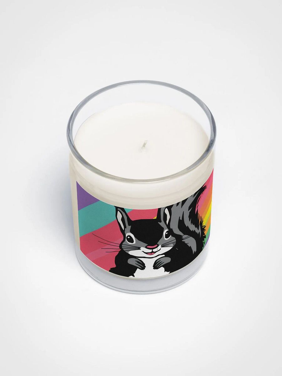 Rainbow Squirrel Soy Wax Candle product image (3)