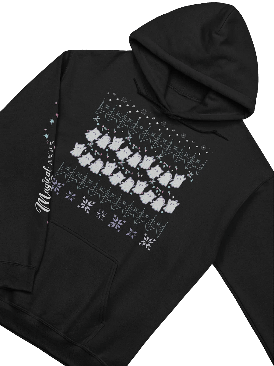 Kitty Ghost Christmas Magical Mischief Hoodie product image (4)