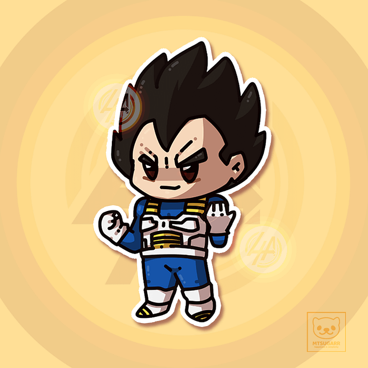 Vegita Sticker product image (1)