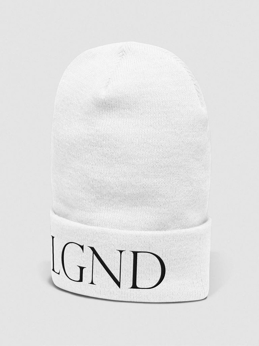 LGND Classic White Beanie product image (2)