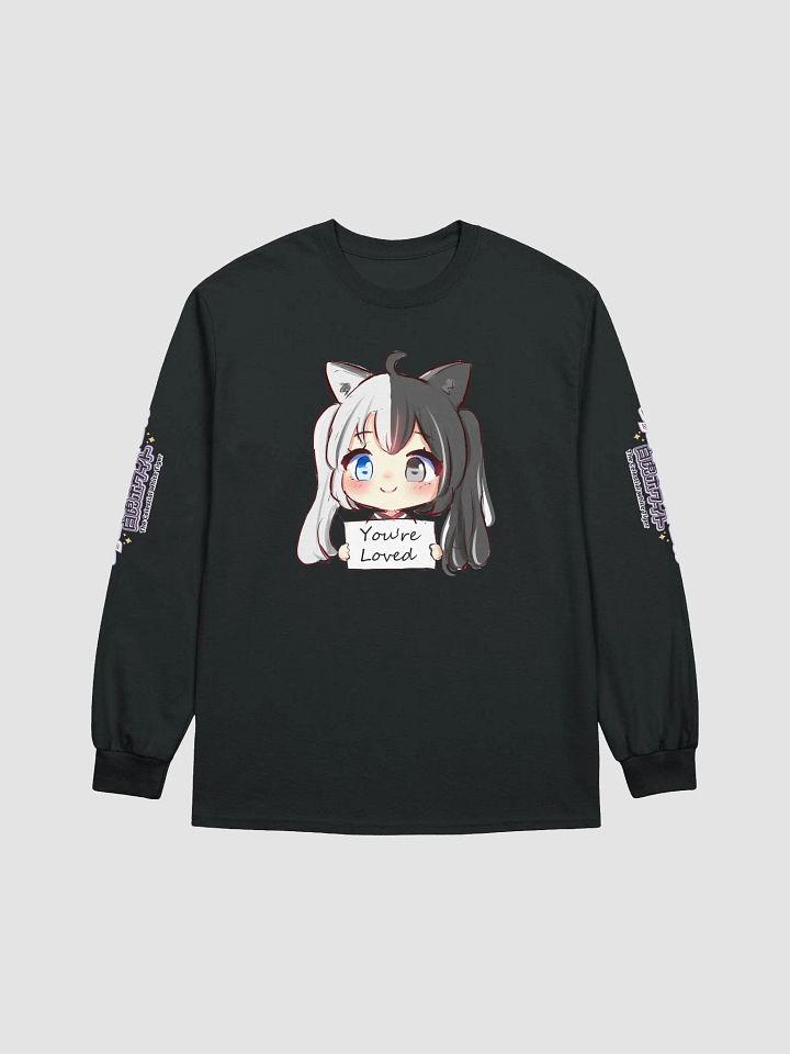 Cotton Long Sleeve T-Shirt (Unisex) - Byakko You Are Loved Edition product image (4)
