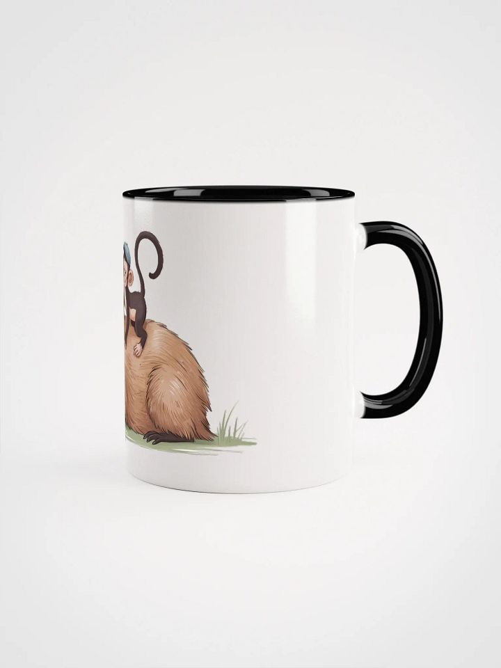 Capybara and Monkey Lovers mug product image (1)
