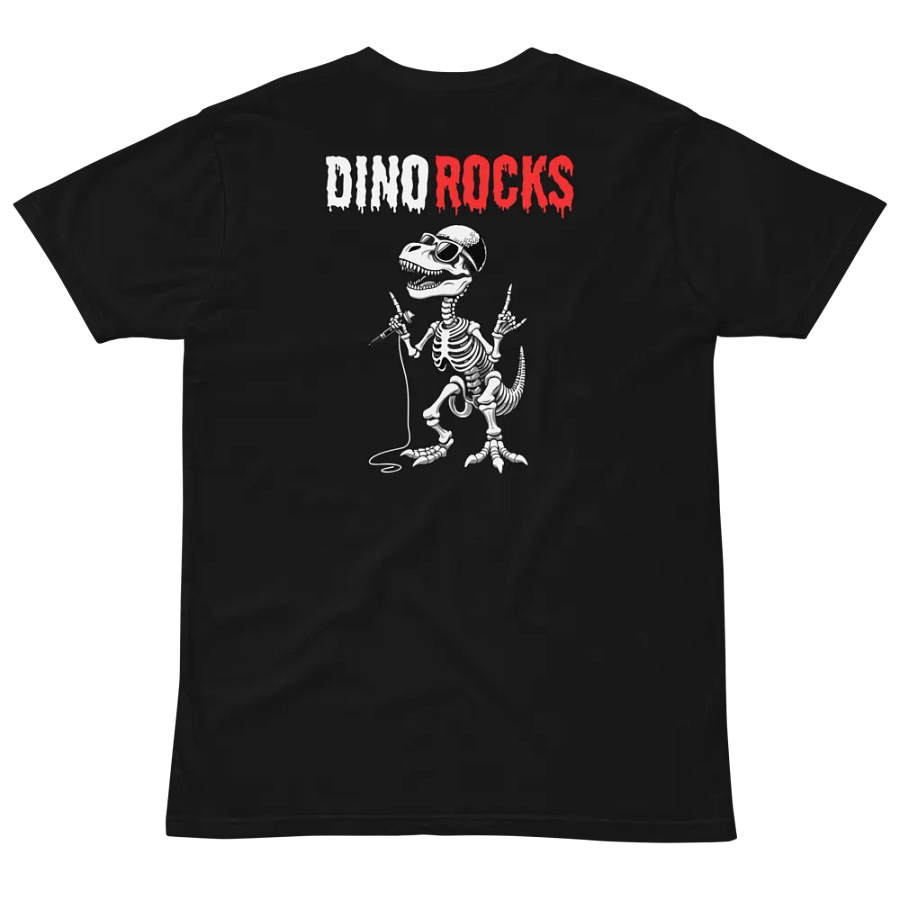 Dino Rockstar Unisex Tee product image (4)