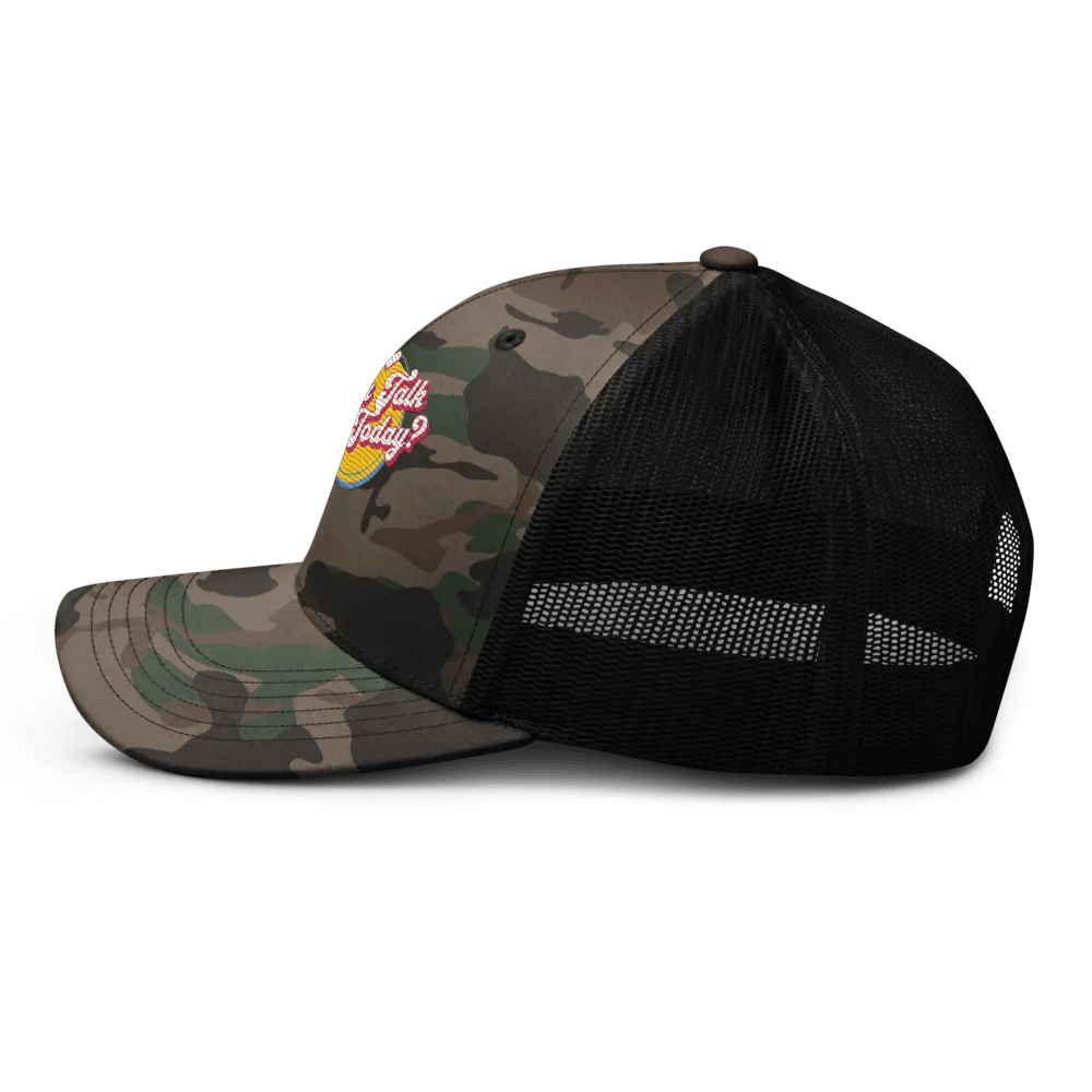 "Did You Talk to Jesus Today?" - Camo Hat product image (3)