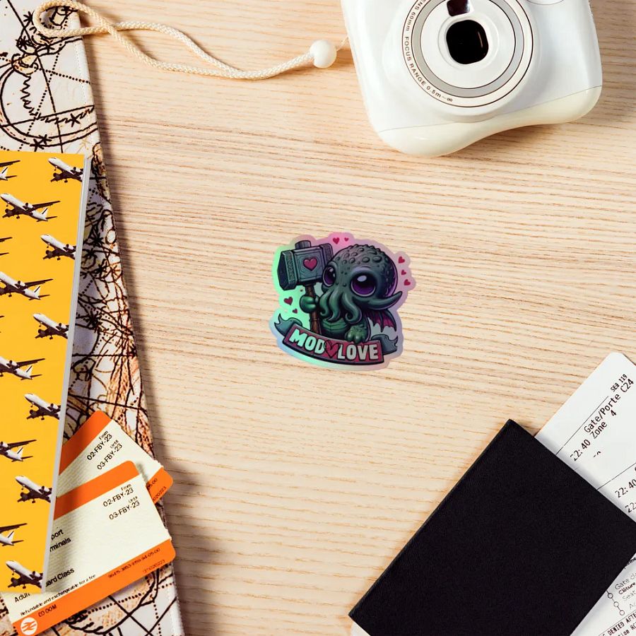 Mod Love Holographic Sticker! product image (7)