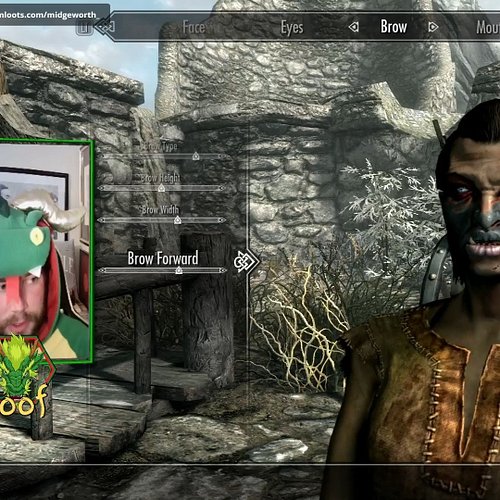 Never give chat too much power, just look at that face...luckily it got better!*
*
*
*
*
#skyrim #streamer #customize #orcs #...