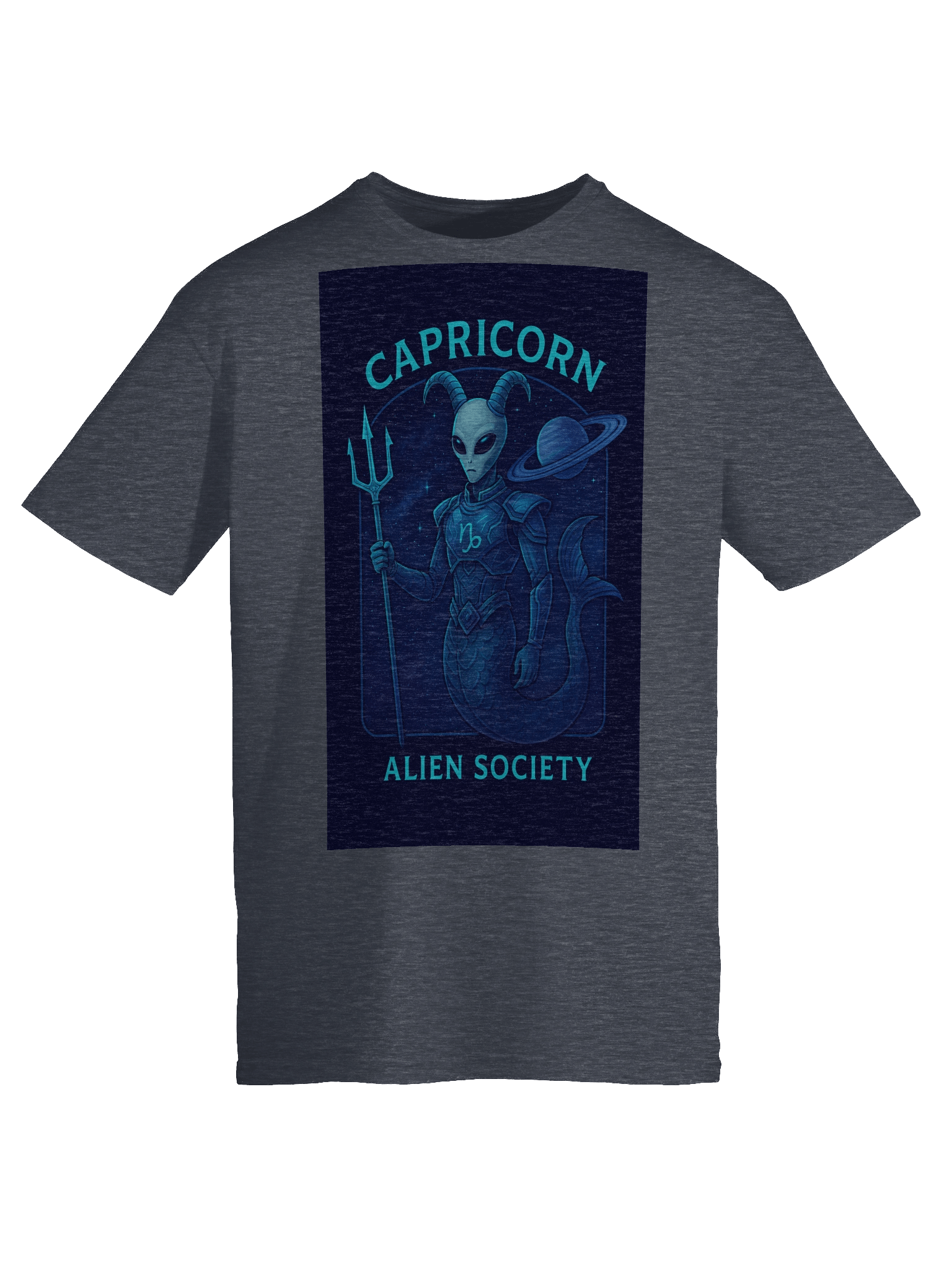 Capricorn Alien Trident T-Shirt product image (2)