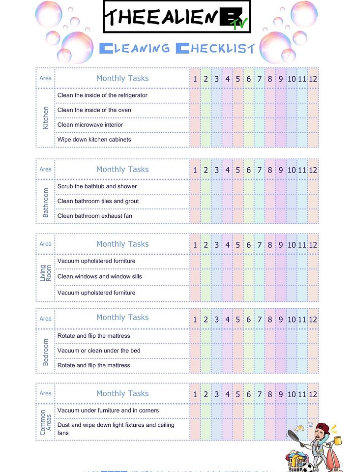 Pre-Filled Daily/Weekly/Monthly Task List product image (1)