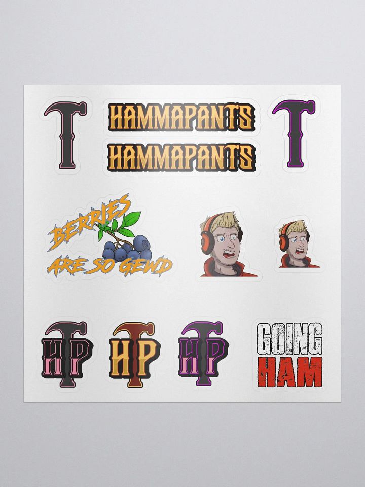 Hammapants Sticker Collage #1 product image (1)