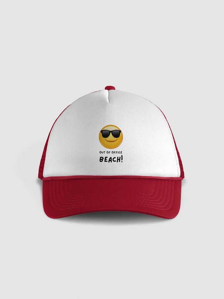 Cool Smiley Foam Trucker Hat product image (2)