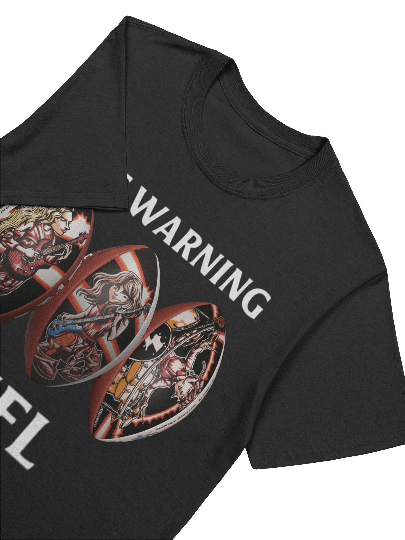 Musical Footballs NFL T-Shirt product image (7)