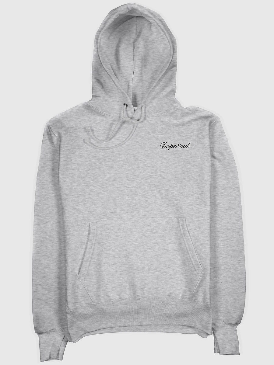 EMBROIDERED GRAY WORDMARK HOODIE product image (1)