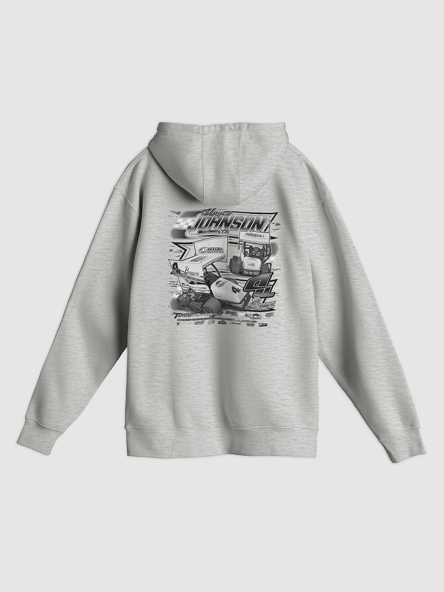 Hayes Johnson 4L Hoodie with Black and White Graphic product image (6)