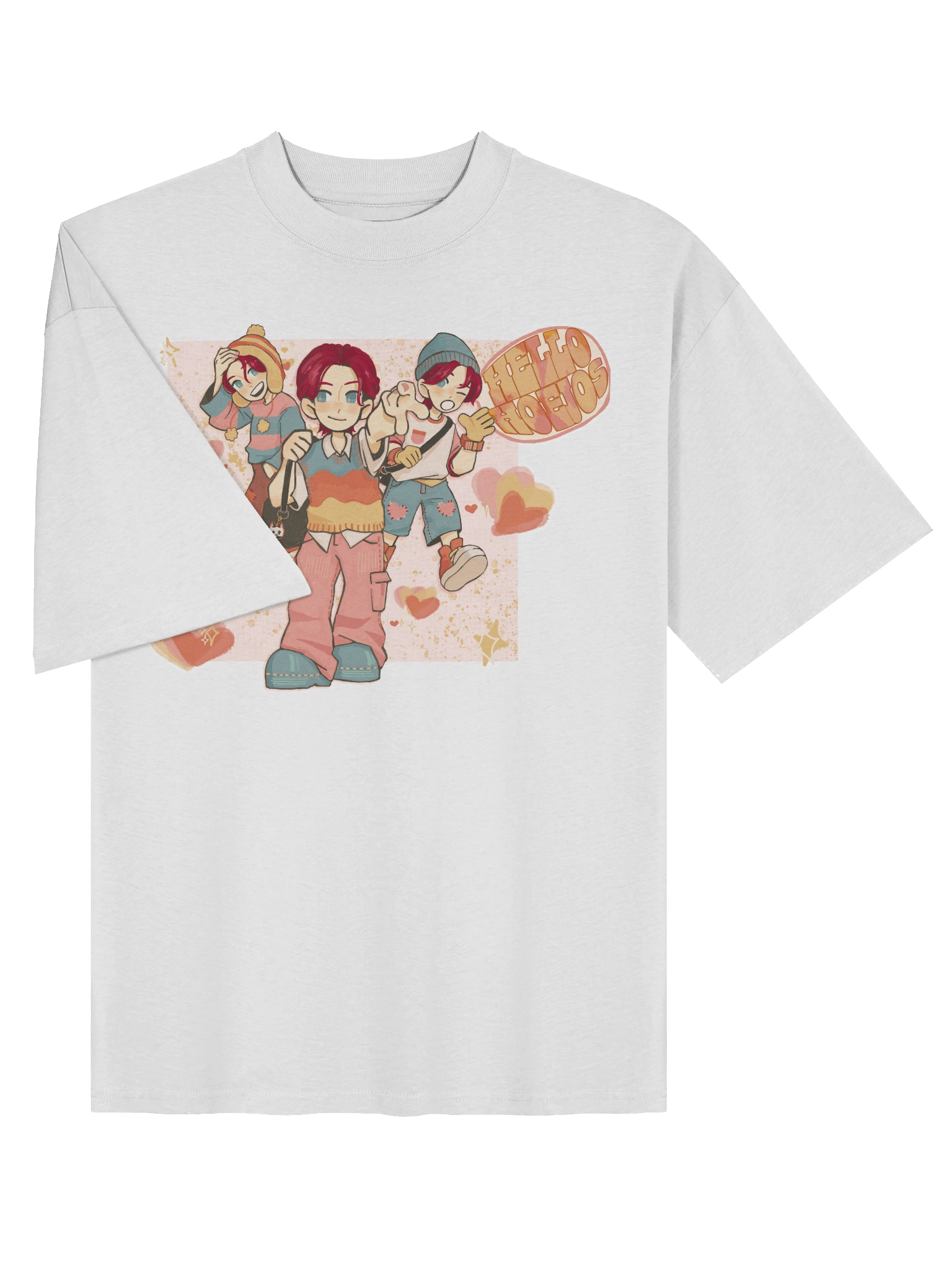 'Hello Hoejos' Graphic Print Tee product image (2)