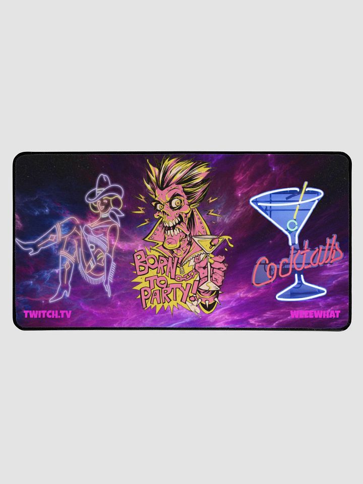 Born To Party Desk Mat 31.5