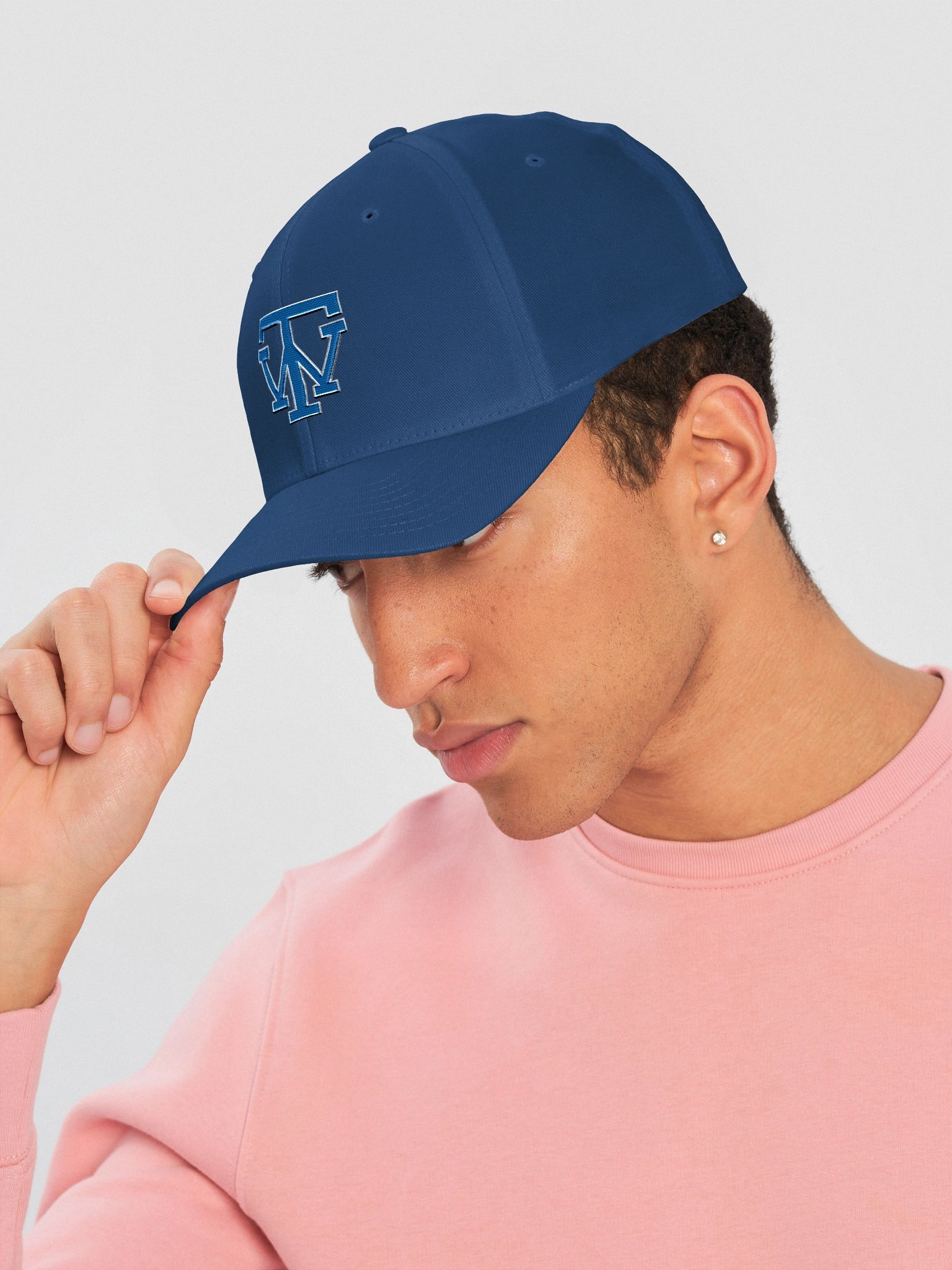 TW Logo Flexfit Structured Fitted Cap product image (4)