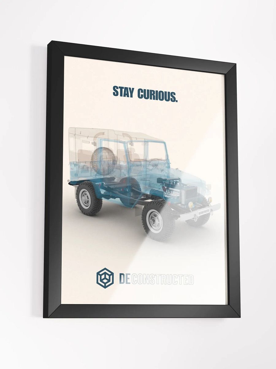 4x4 X-ray View Framed Poster product image (3)