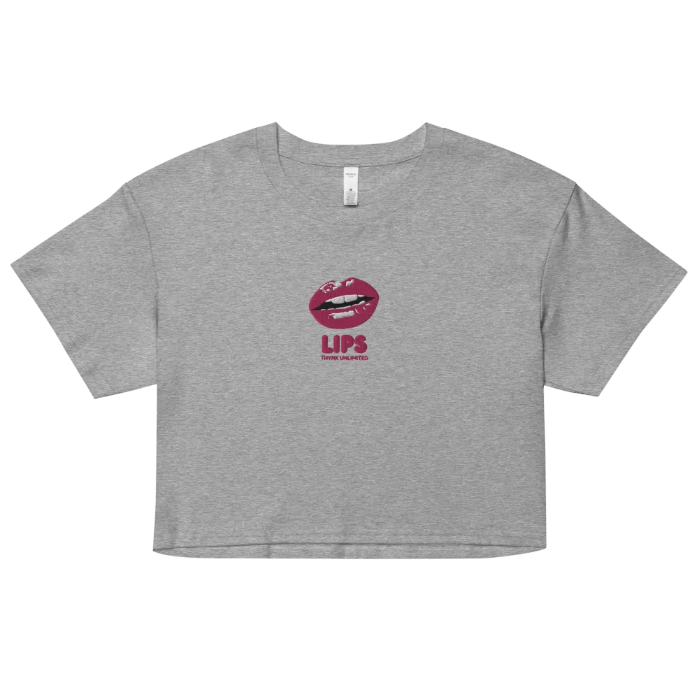 LIPS Graphic Crop Top product image (81)