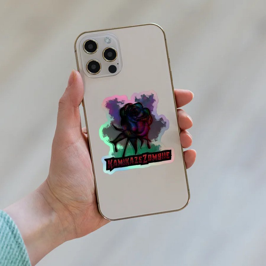 Kamikaze Rose Sticker! product image (8)