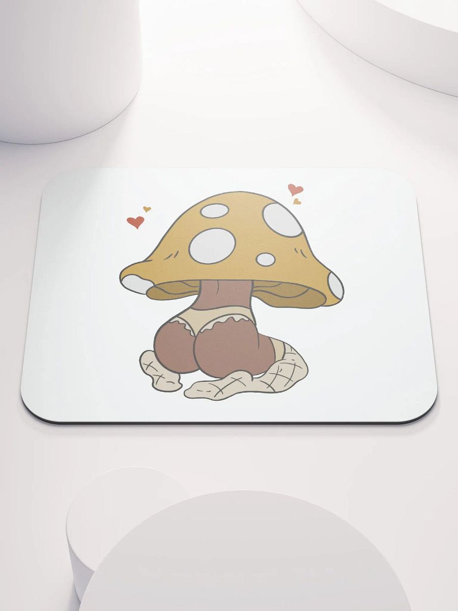 Mushroom Baddie Desk Mat - Orange product image (1)