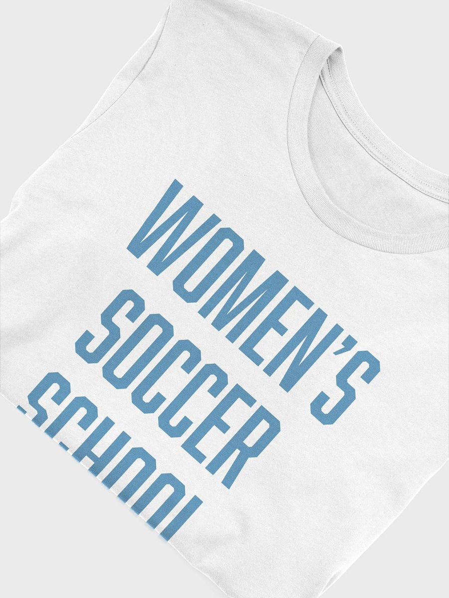 Women's Soccer School (Blue Text) product image (6)