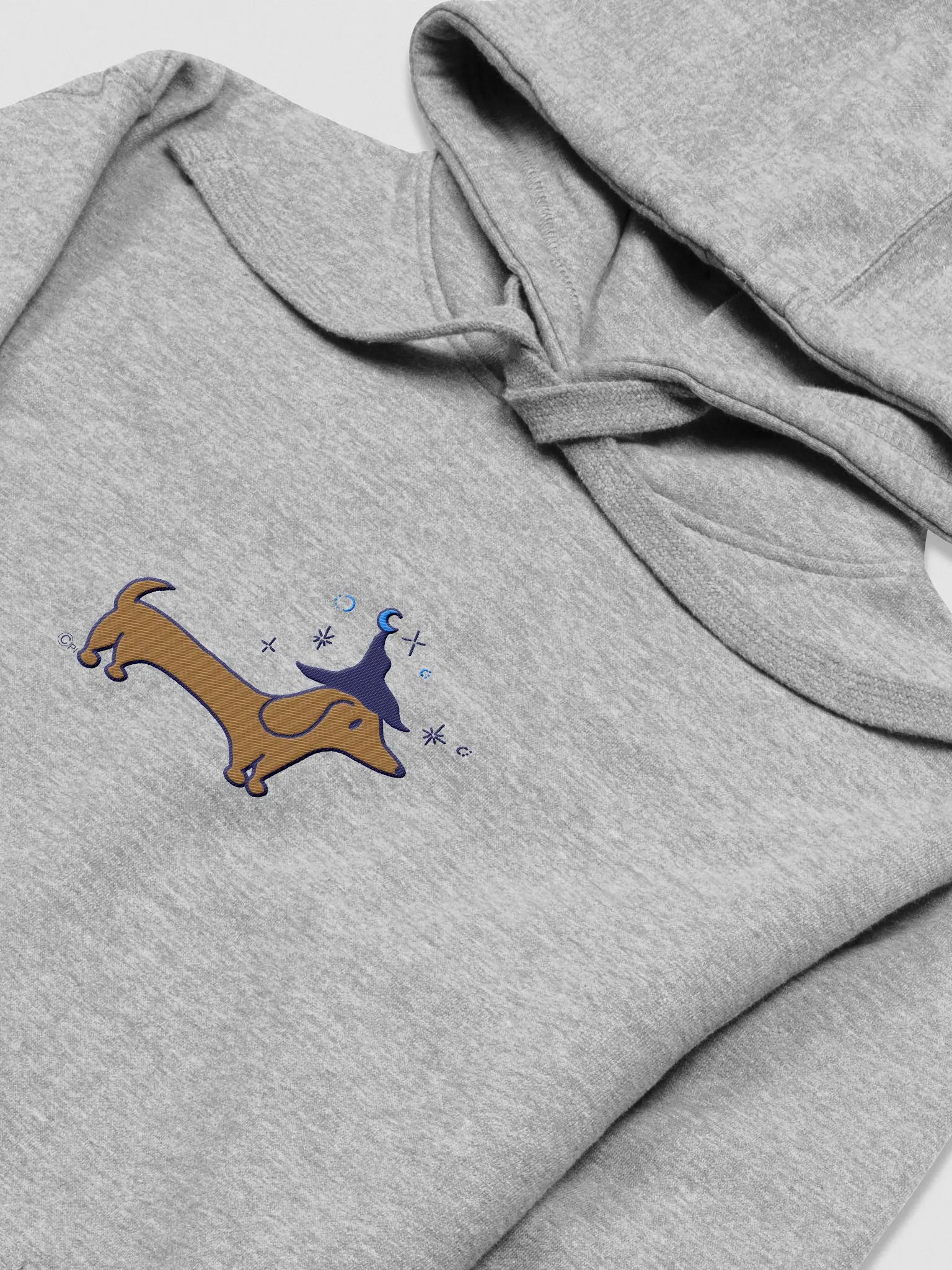 magical weiner-dog embroidered hoodie product image (14)