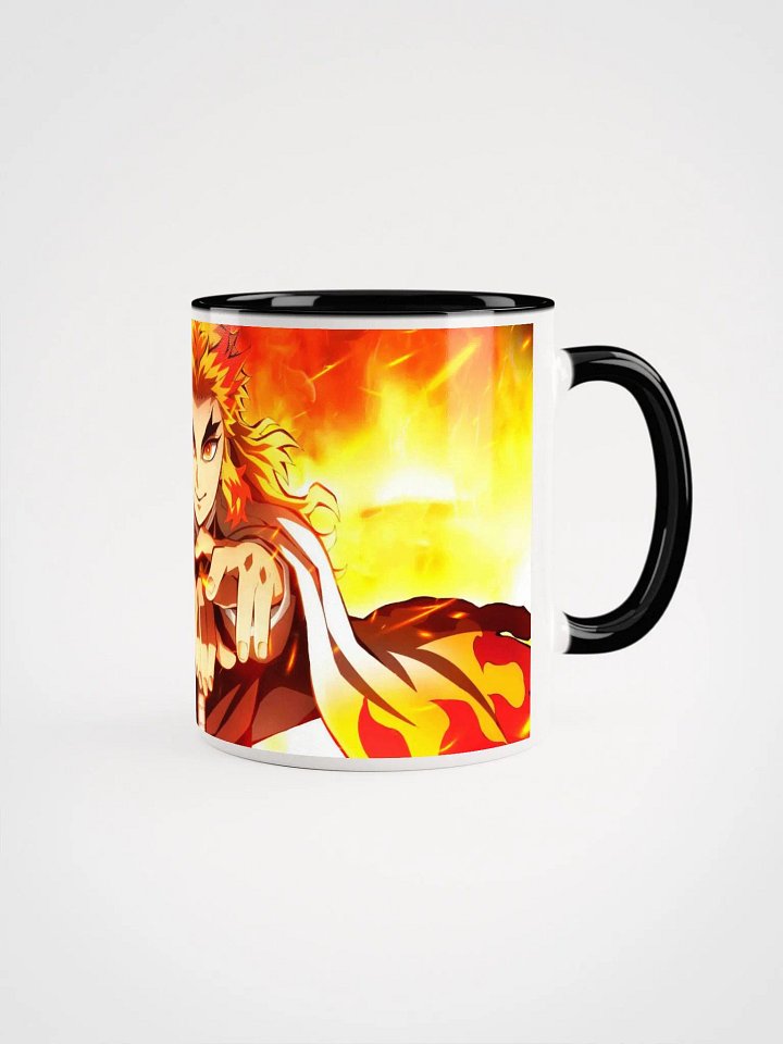 Flaming Demon Slayer Ceramic Mug - Premium Anime-Inspired Coffee Mug product image (1)