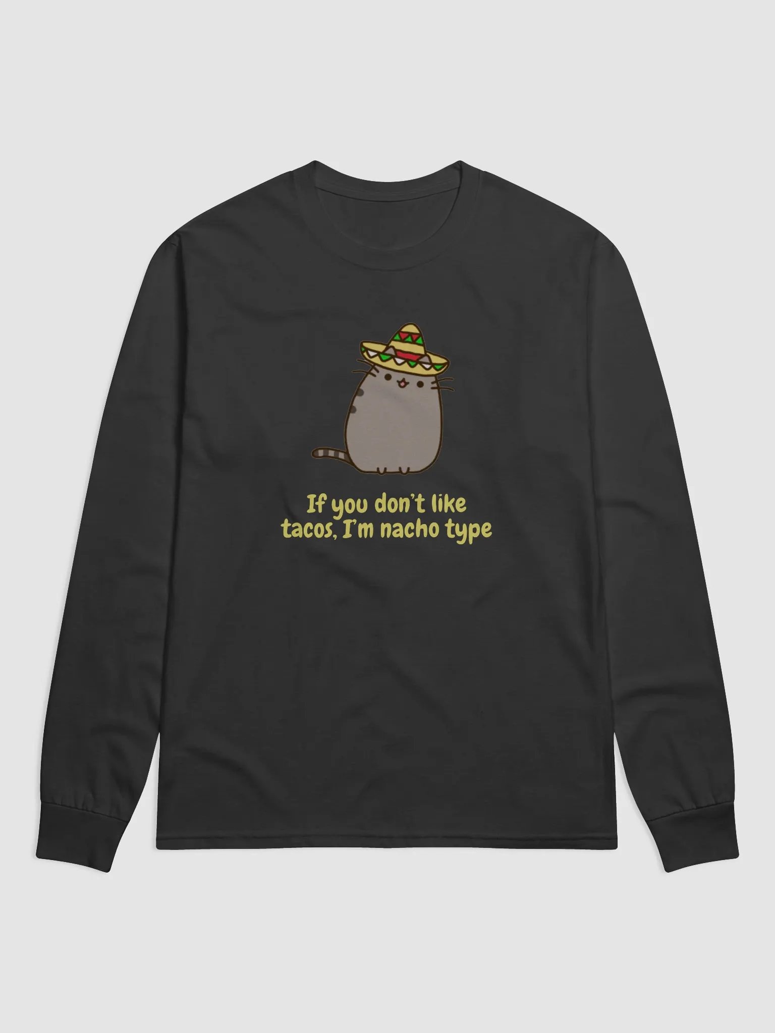 Sombrero Cat Champion Long Sleeve Shirt product image (1)