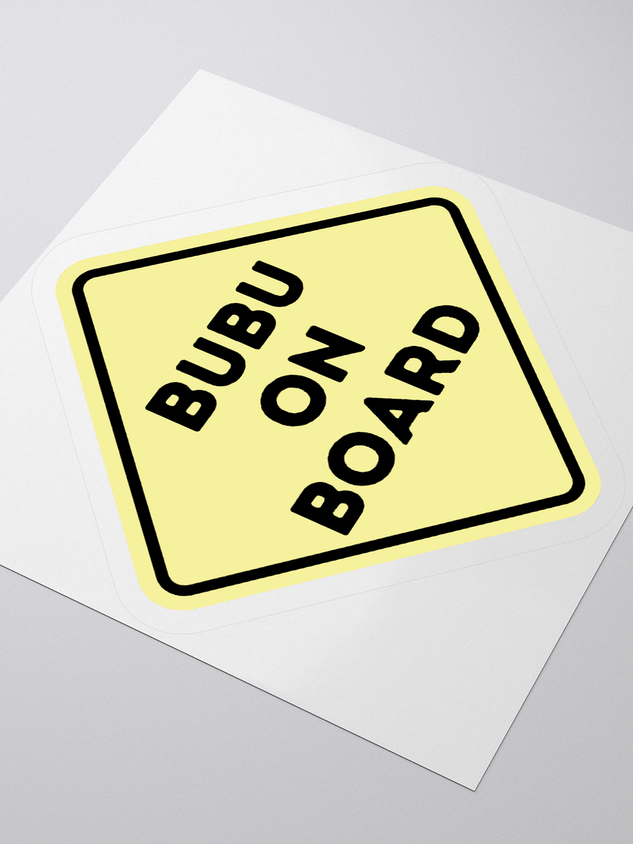 Bubu on Board Sticker product image (7)