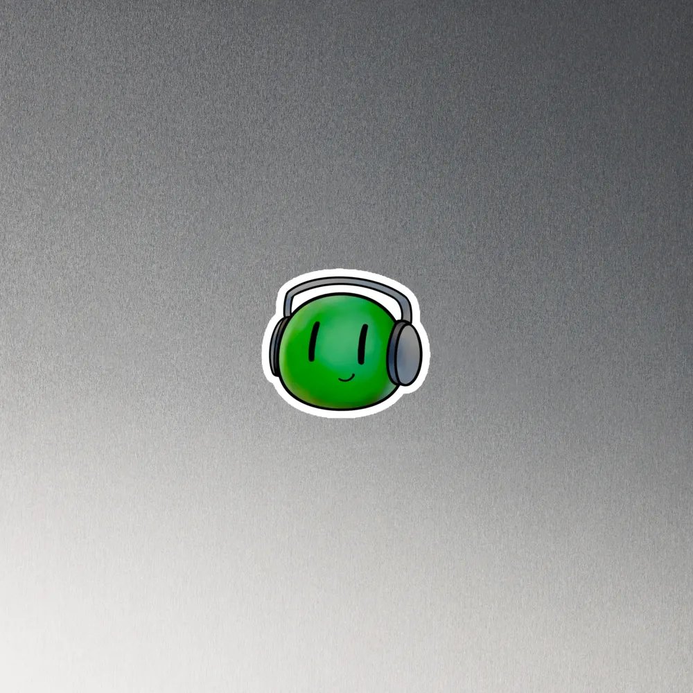 Headphones Marimo Magnet product image (2)