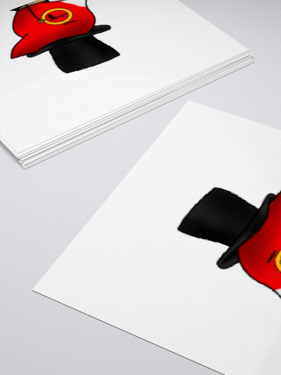 Dapper Red Character Sticker product image (10)