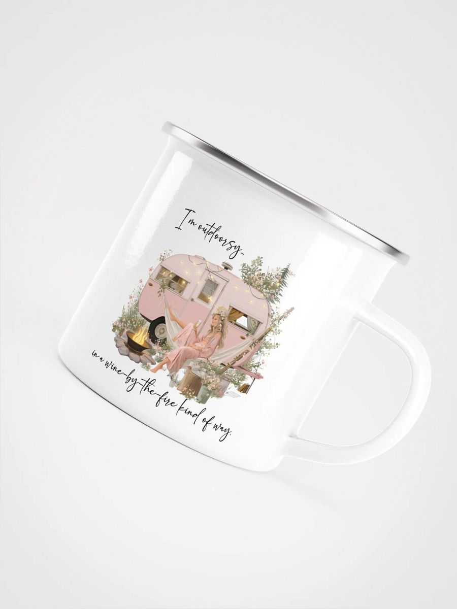 Whimsical Wanderlust Enamel Mug product image (5)