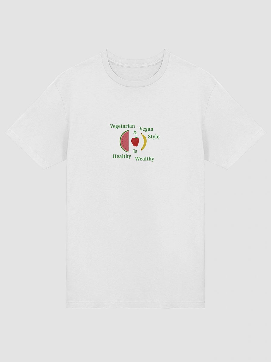 Fruitful Wealth: Vegetarian & Vegan T-Shirt product image (5)