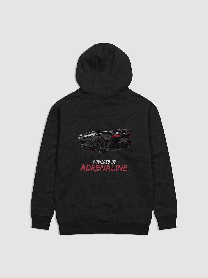 Powered by Adrenaline - Cozy Cotton Blend Unisex Hoodie product image (1)