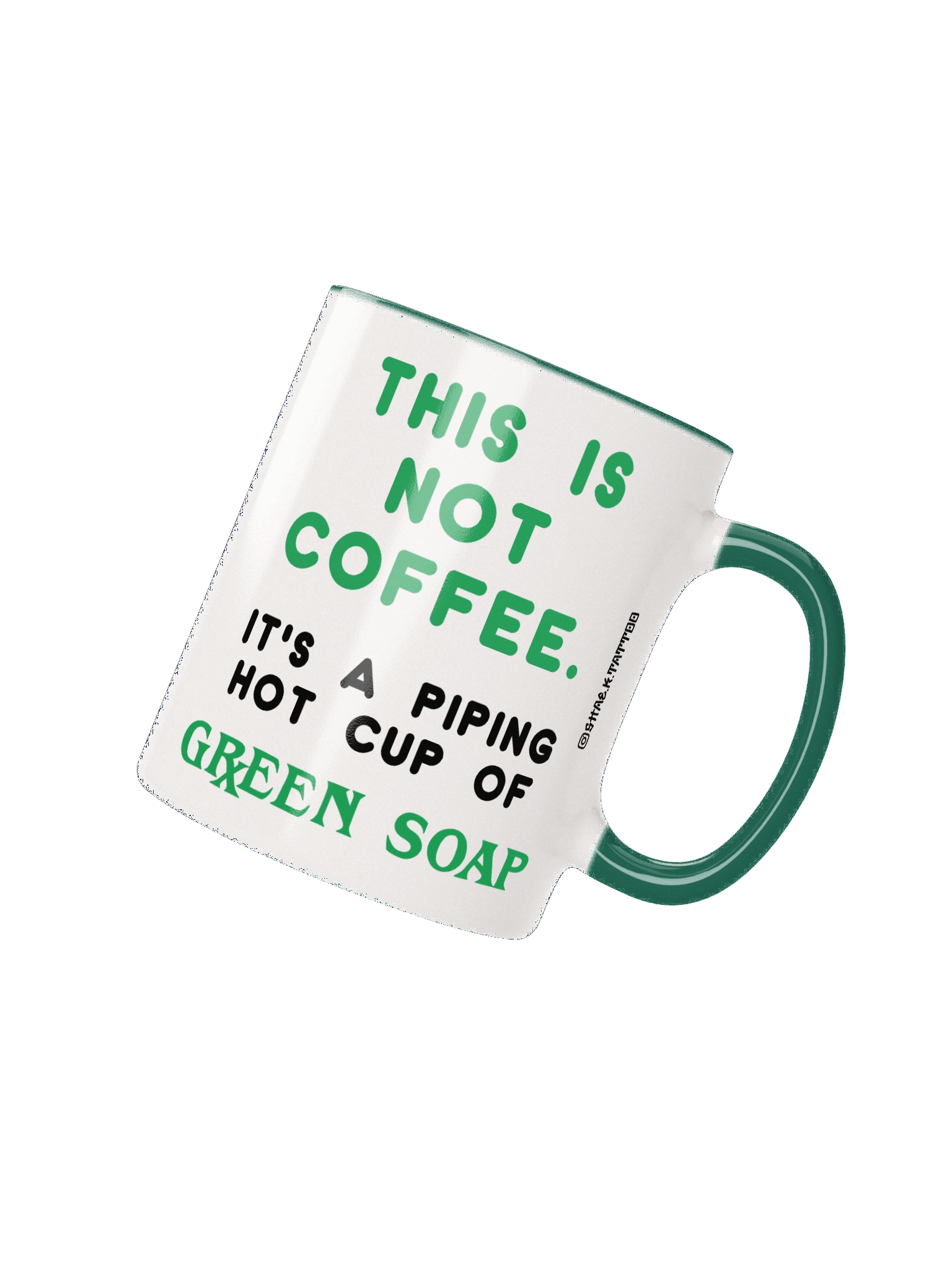 Green Soap Mug product image (4)