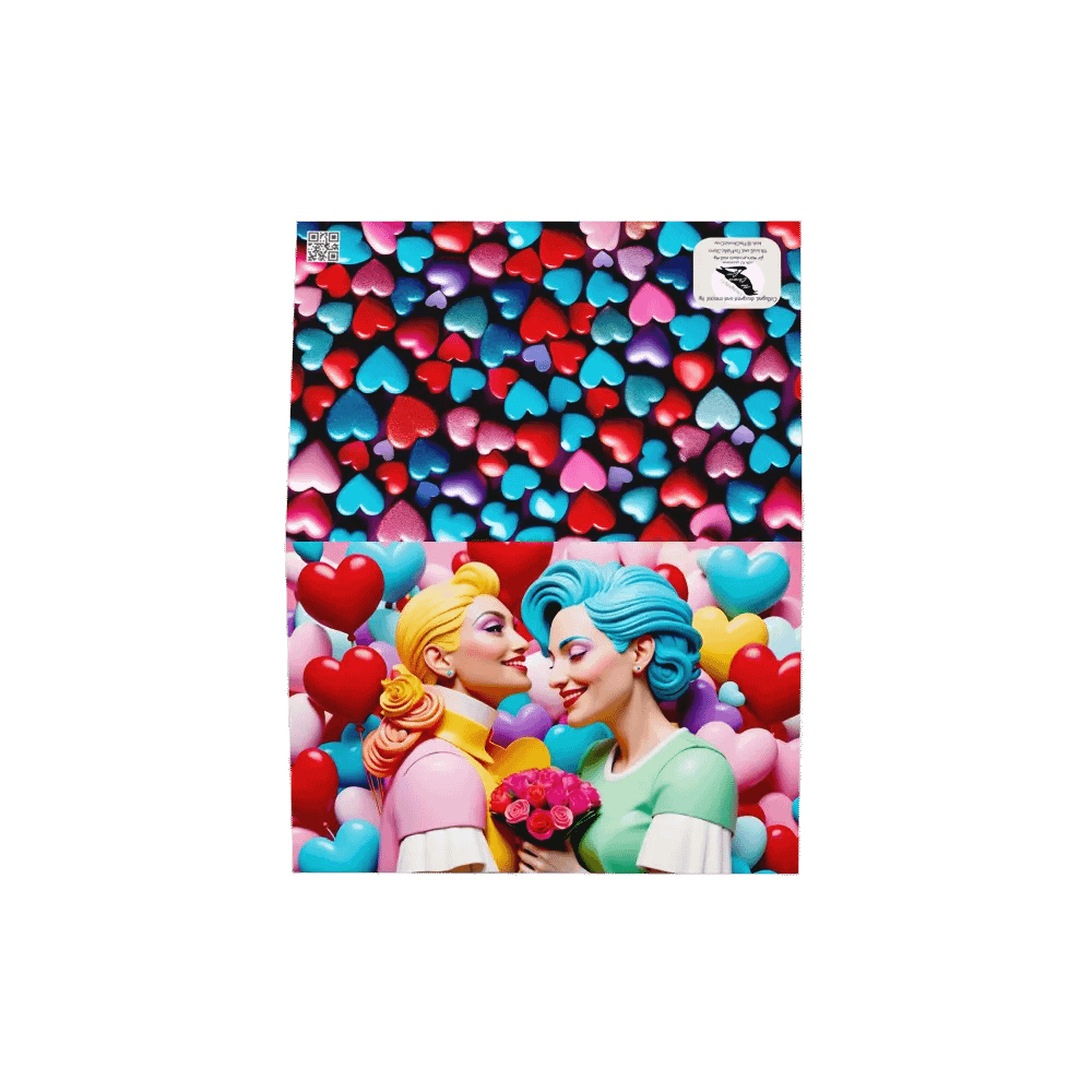 Lesbe Valentines, Happy in Love Card product image (19)