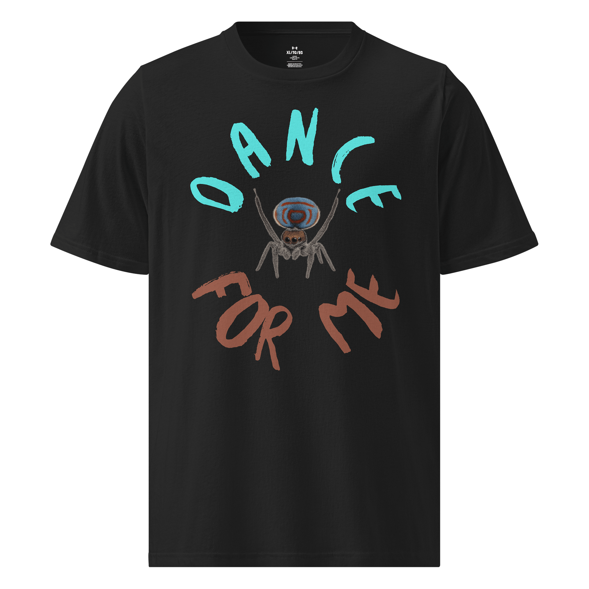 Dance For Me Peacock Spider Graphic Athletic T-Shirt product image (1)