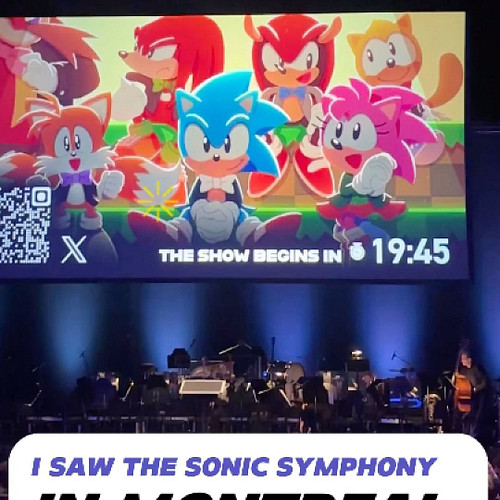 I went to go see the Sonic Symphony in Montreal and it was truly an unforgettable experience! @sonicsymphony 

Have you seen ...