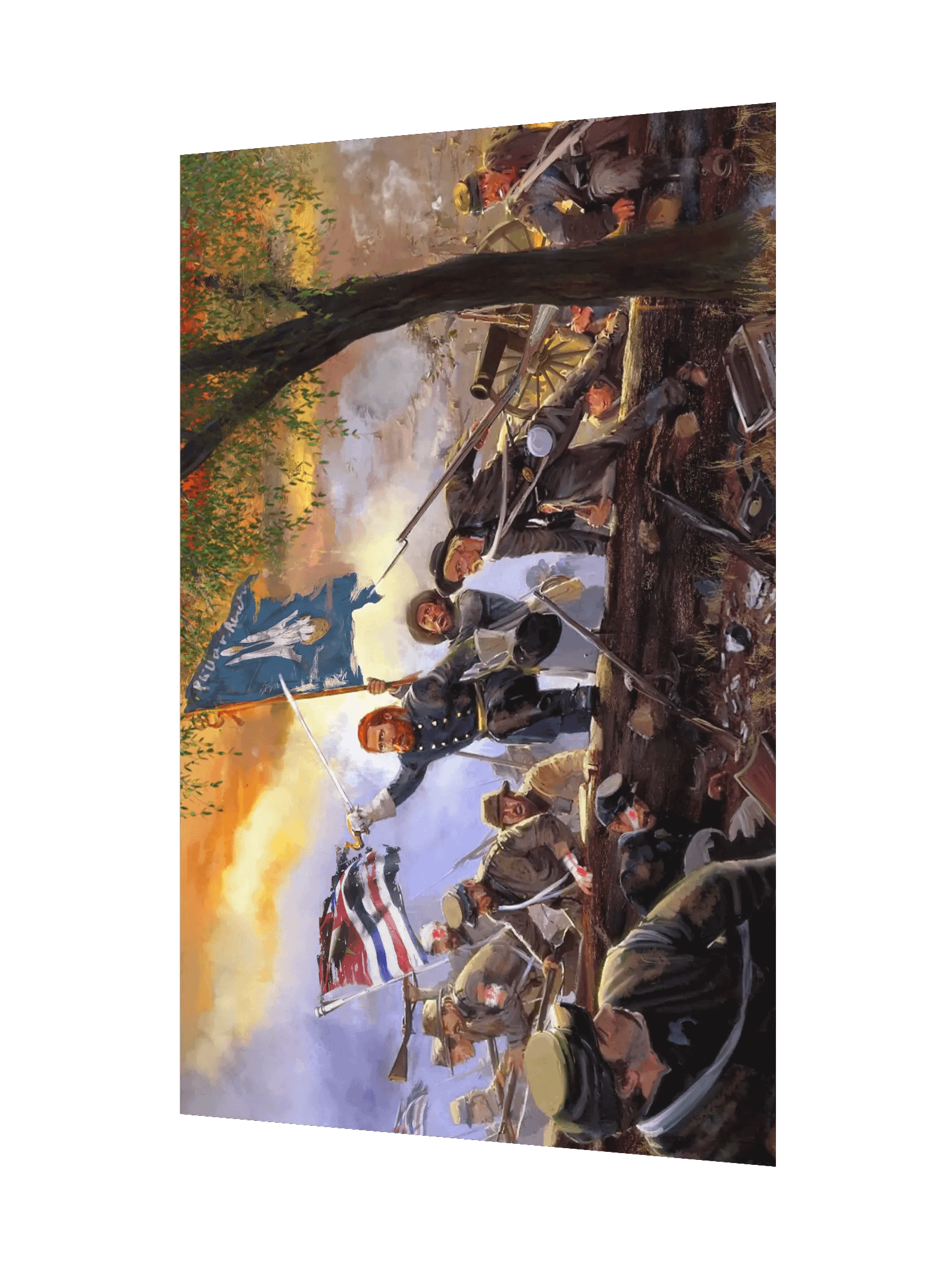 7th LA Pelican Regiment Paper Poster product image (3)