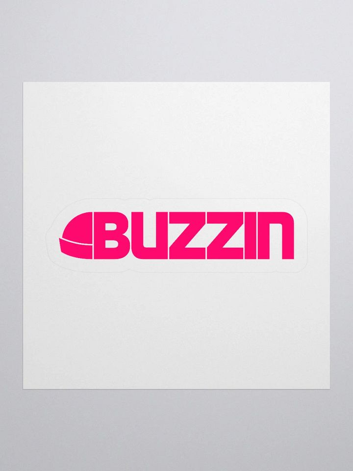 BuzzIn Red Logo Sticker product image (1)