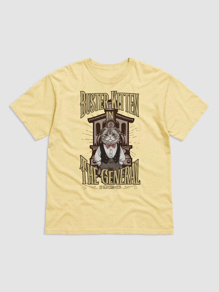 Johnny Kitten - The General (1926) - Black Logo TShirt product image (3)