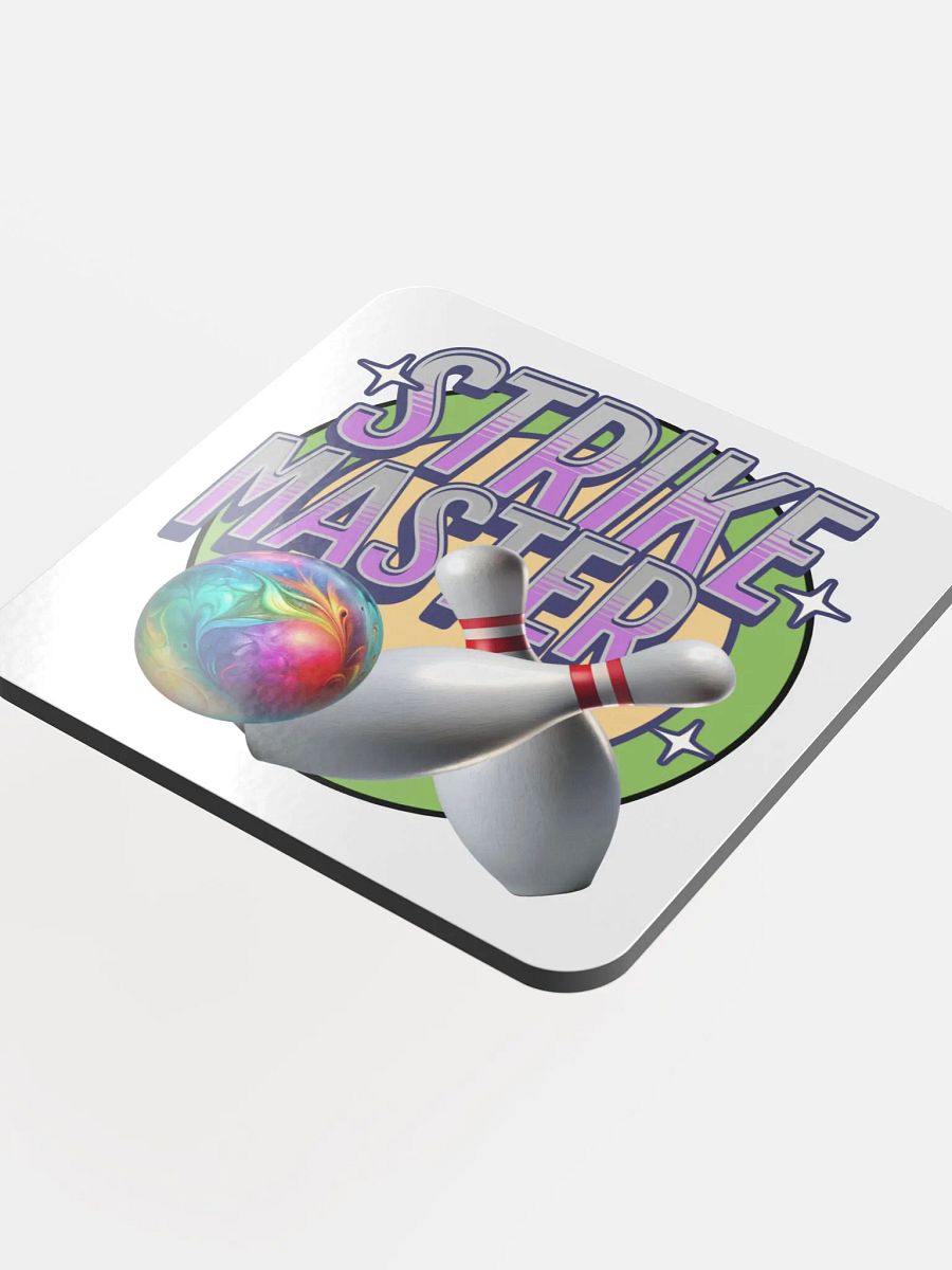 Strike Master Bowling Cork Coaster product image (4)