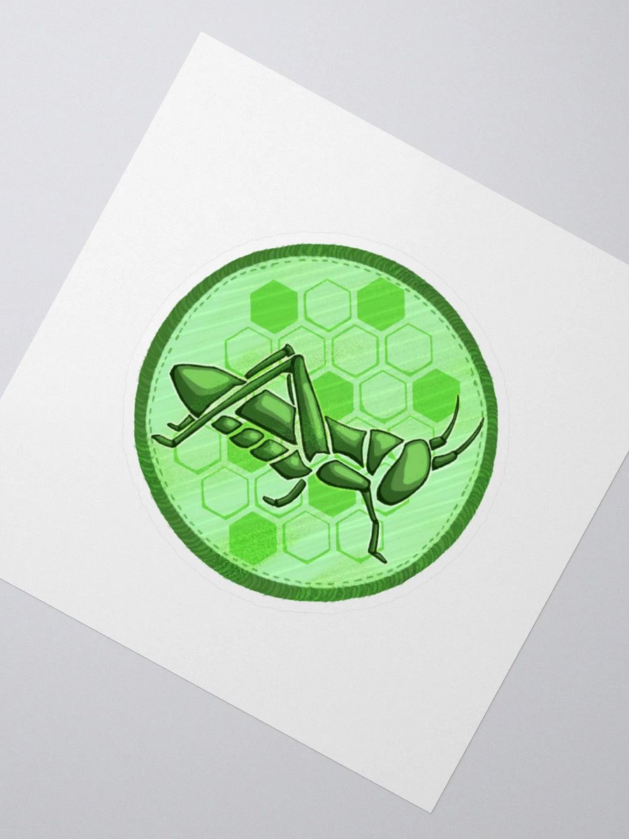 Green Grasshoppers Sticker product image (2)