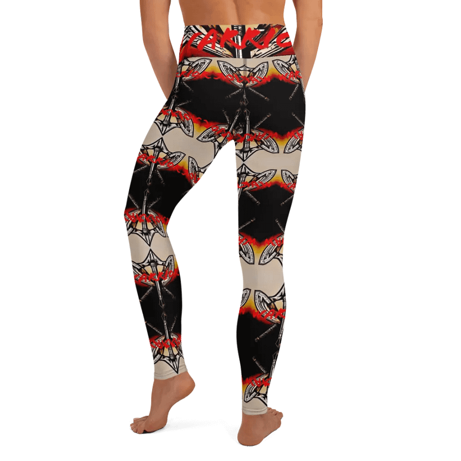 Symmetrical Moth All-Over Yoga Leggings product image (6)