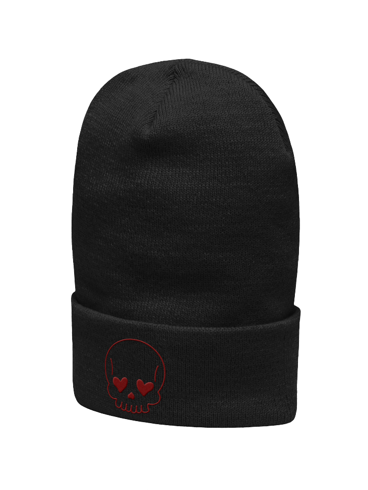 Lovey Skull Beanie | Skeleton Merch product image (2)