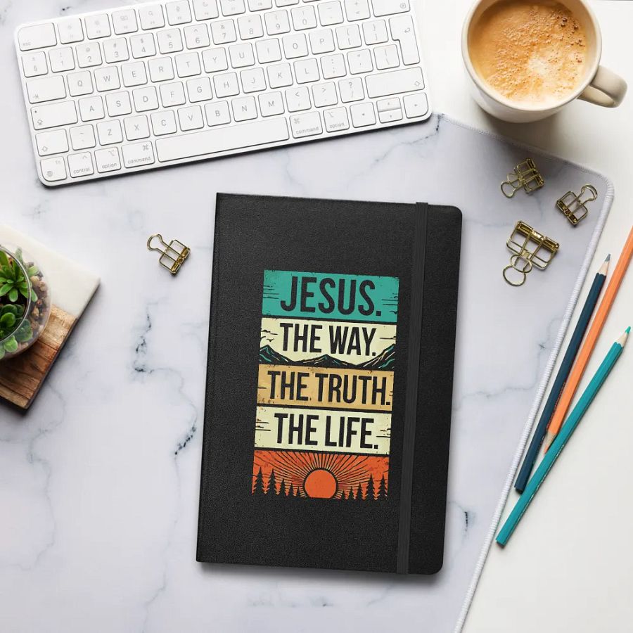 Jesus - The Way The Truth The Life Hardcover Notebook product image (8)