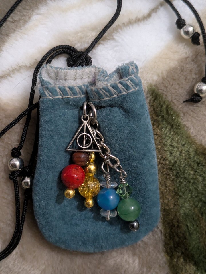 Hallows Adjustable Pouch Necklace product image (1)