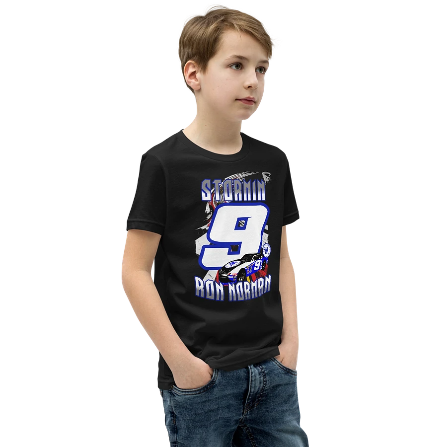 Stormin Ron Norman #9 Vision West Motorsports Youth tee product image (31)